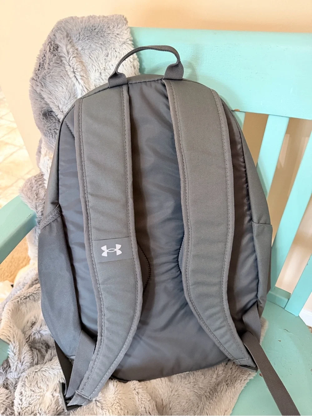 Under Armour Grey Padded Laptop Backpack with Storm Tech